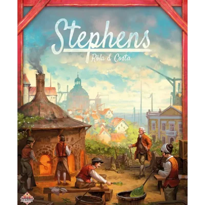ASMODEE NVFENSTE01FR Jeu de soci&eacute;t&eacute; Stephens - Eurogame placement d'ouvriers &Eacute;dition FR