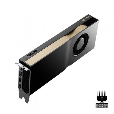 NVIDIA  Carte graphique RTX 4500 Ada 24 GB GDDR6-RAM PCIe x16 DisplayPort volcan