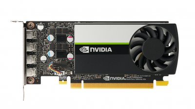 FUJITSU NVIDIA T1000 - Carte graphique - T1000 - 4 Go GDDR6 - PCIe 3.0 x16 profil bas - 4 x Mini DisplayPort