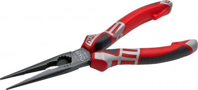 NWS  - 140-69-205 pour latelier Pince plate &agrave; becs ronds droite 205 mm