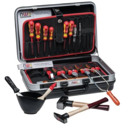 NWS  321K-1 pour &eacute;lectricien Valise d'outillage &eacute;quip&eacute;e 23 pi&egrave;ces (L x l x h) 460 x 160 x 360 mm