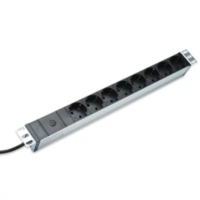 DIGITUS Nwsz steckdosenleiste aluminium nwsz steckdosenleiste einbauf&auml;hig 1he