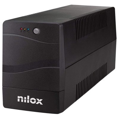 NILOX NXGCLI20002X9V2 Groupe de continuit&eacute; UPS Line Interactive, 2000 VA/1400 W, &eacute;cran LED