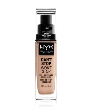 NYX PROFESSIONAL MAKEUP NYX Can't Stop Won't Stop base de maquillage 30 ml 05 Lumi&egrave;re