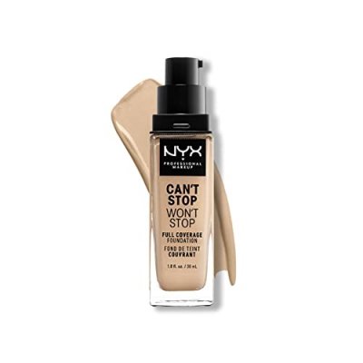  NYX Can't Stop Won't Stop base de maquillage 30 ml 6.3 Vanille chaude