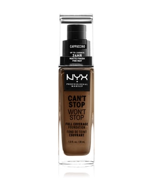 NYX PROFESSIONAL MAKE UP Nyx Can&acute;T Stop Won&acute;T Stop Full Coverage Foundation Cappucciono 30ml