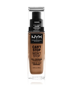 NYX PROFESSIONAL MAKEUP Nyx Can&acute;t Stop Won&acute;t Stop Full Coverage Foundation Caramel 30ml