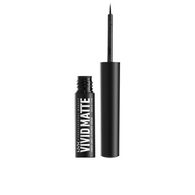 NYX PROFESSIONAL MAKEUP  - Eyeliner pinceau Noir liquide mat Noir 2 ml