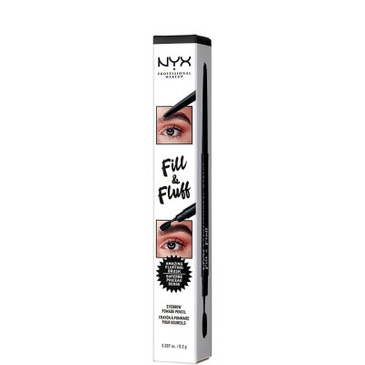 NYX PROFESSIONAL MAKEUP  - Fill&Fluff Eyebrow Crayon sourcils Black 1 g