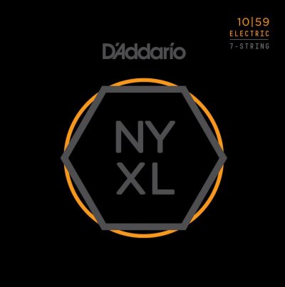 DADDARIO Nyxl1059 10/59 Regular Light 7 Cordes