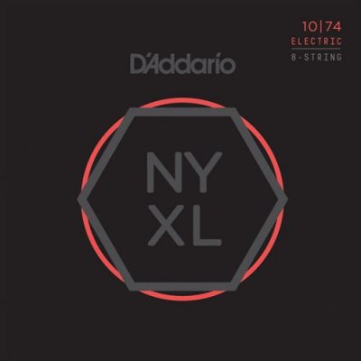 DADDARIO Nyxl1074 10/74 Light Top / Heavy Bottom 8 Cordes