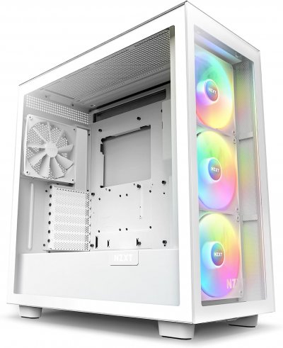 NZXT  CM-H71EW-02 unit&eacute; centrale Midi Tower Blanc