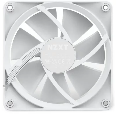 NZXT  F120 Rgb Single Wh 120x120x26 Rf-r12sf-w1