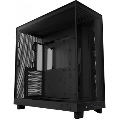 NZXT  H6 Flow RGB Tour Moyenne Verre Tremp&eacute; USB-C Noir