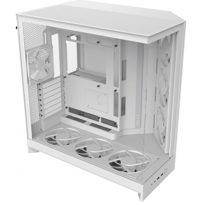 NZXT  H9 Flow RGB+ Midi Tower Blanc - Neuf