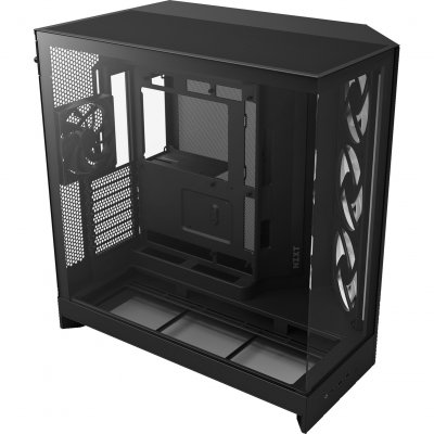 NZXT  H9 Flow RGB Midi Tower Noir - Neuf