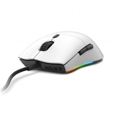NZXT  Lift Rgb Gaming Mouse Argent&eacute;
