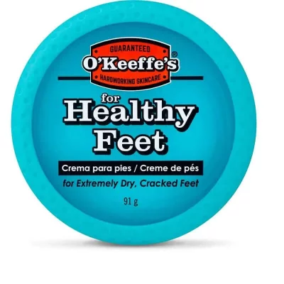 O?KEEFFE?S O'Keeffe's pour des pieds sains, multicolore, 91 grammes