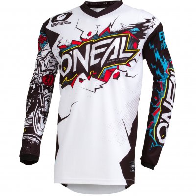 O NEAL O'Neal - Element Jersey - Maillot de cyclisme taille L, blanc