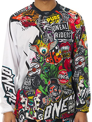 O NEAL O'Neal - Mayhem Lite Jersey - Maillot de cyclisme taille S, gris
