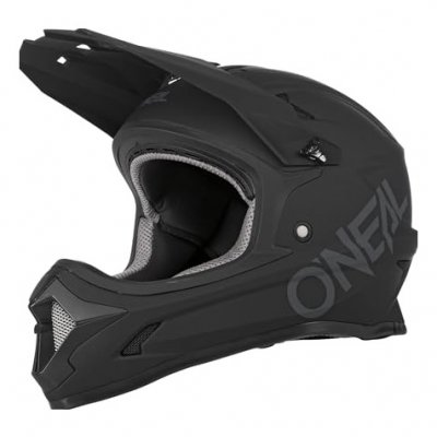 ONEAL O'Neal Sonus Full Face Helmet SS23 - Solid Black} - M}, Solid Black}