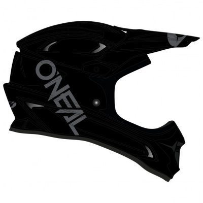 ONEAL O'Neal Sonus Full Face Helmet SS23 - Solid Black} - S}, Solid Black}