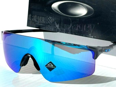 OAKLEY  EVZero Blades Prizm Sapphire Sunglasses - Acier}, Acier}