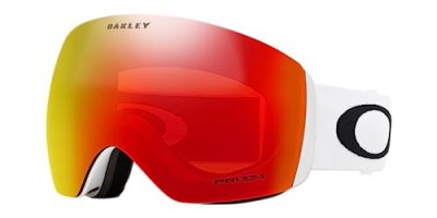 OAKLEY  Lunettes de sport 'Flight Deck' rouge / blanc