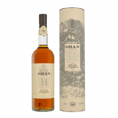 OBAN  14 Years 70cl Whisky + Coffret cadeau