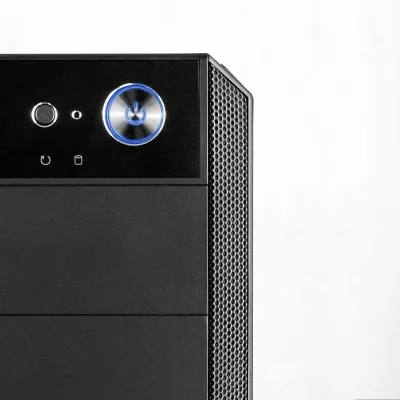 MODECOM OBERON Pro - Tour - ATX - pas d'alimentation - noir - USB/Audio