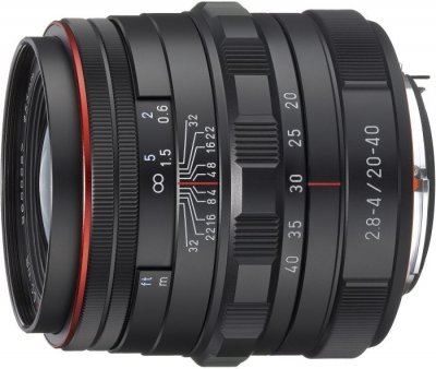 PENTAX Objectif 20-40 mm f/2.8-4 hd noir