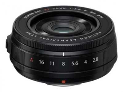 FUJIFILM Objectif &agrave; Focale fixe  Fujinon XF 23mm f/2.8 R WR Noir pour Monture Fuji X