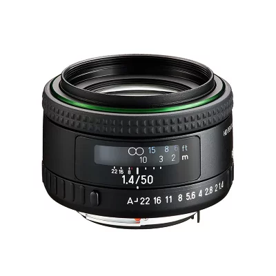 PENTAX Objectif &agrave; Focale fixe HD  FA 50 mm f1,4-22 Noir