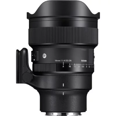 SIGMA Objectif &agrave; Focale fixe  14mm f/1.4 DG DN ART noir pour Monture L