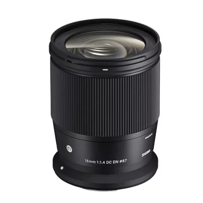 SIGMA Objectif &agrave; Focale fixe  16 mm f/1.4 DC DN Noir pour monture Canon RF 