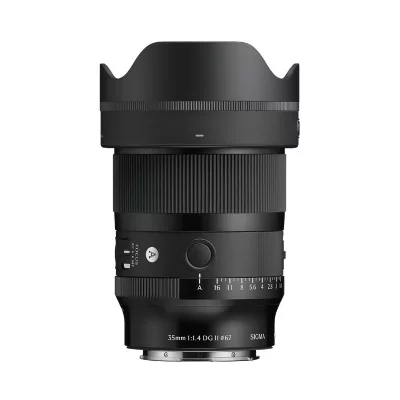 SIGMA Objectif &agrave; Focale fixe  DG II Art 35 mm f/1.4-16 Noir pour Sony E