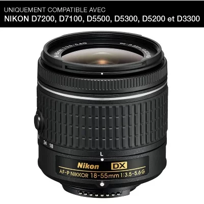 NIKON Objectif af-p dx 18-55mm f/3.5-5.6g