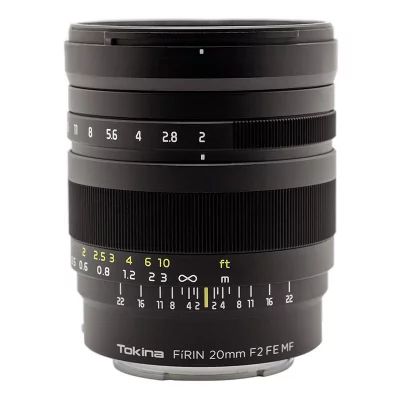 TOKINA Objectif firin 20mm f2 monture sony fe