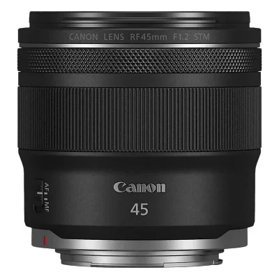 CANON Objectif Hybride  RF STM 45 mm f/1.2-16 Noir pour Monture  RF