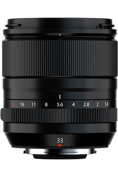 FUJIFILM Objectif Hybride  XF 33mm f/1.4 R LM WR noir 