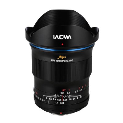 LAOWA Objectif hybride  Argus 18mm f/0.95 MFT APO pour Micro 4/3 Noir