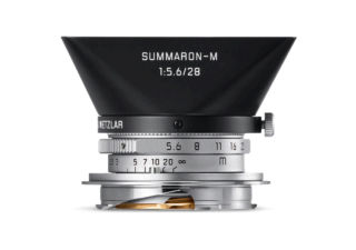 LEICA Objectif Hybride  Summaron-M 28 mm f/5.6 ASPH. Argent Chrom&eacute;