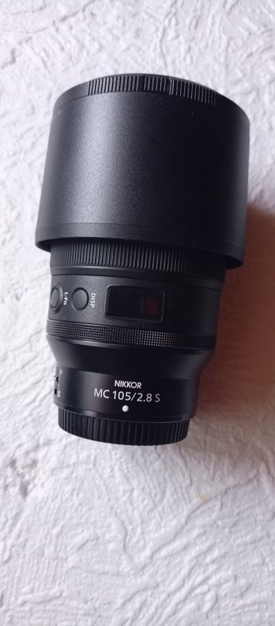 NIKON Objectif hybride  Z 105mm f/2.8 Macro Nikkor S VR Noir 