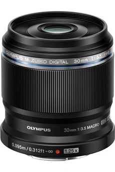OM SYSTEM Objectif Hybride Olympus M.Zuiko Digital 30 mm f/3.5 Macro