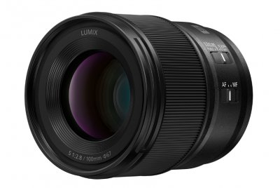 PANASONIC Objectif hybride  Full Frame Lumix S 100mm f2.8 Macro Noir