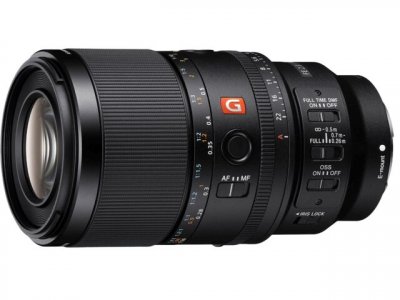 SONY Objectif macro &agrave; Focale fixe FE 100mm F2.8 G-Master Noir pour Monture E