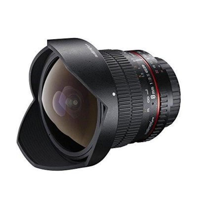 WALIMEX Objectif Oeil-de-poisson  FISHEYE WP 8MM 3.5 II pour Nikon