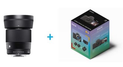 SIGMA Objectif Photo  30mm F/1.4 Dc Dn Contemporary Noir Pour Sony E