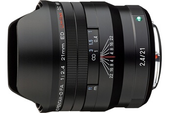 PENTAX Objectif reflex  HD D FA 21mm f/2.4 ED Limited DC WR Noir 