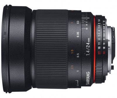 SAMYANG Objectif  24mm Canon